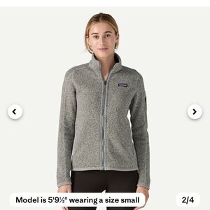 Patagonia Women's Heather Gray Better SweaterJacket